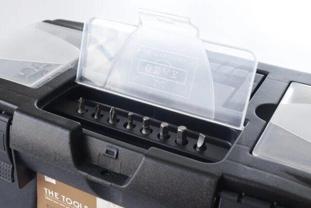 ダイソー ビット収納付き工具箱 ビット