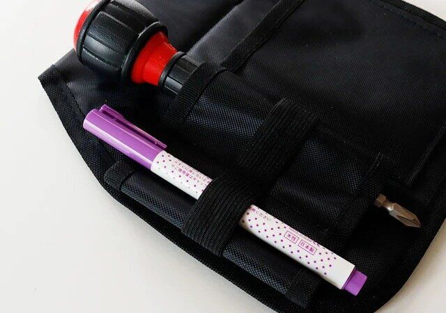 ダイソー 工具収納ポケット（A） 使用例