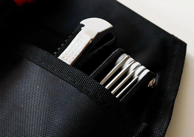 ダイソー 工具収納ポケット（A） 使用例 ポケット