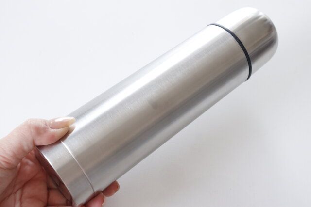 ダイソーのついにここまで来たステンレスボトル（470mL）