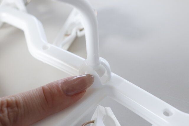 セリア 壁側にかけられる10ピンチハンガー 仕様