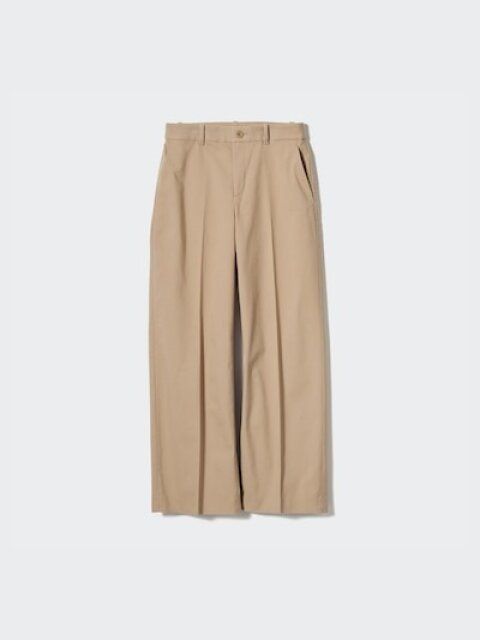 ユニクロ ワイドチノパンツ