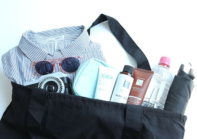 moz3WAY黒エコトートバッグ付録レビュー旅行