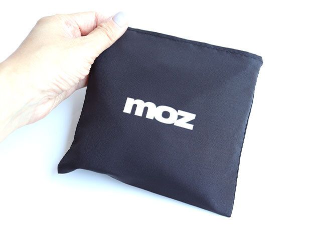 moz3WAY黒エコトートバッグ付録レビュー折りたたみ
