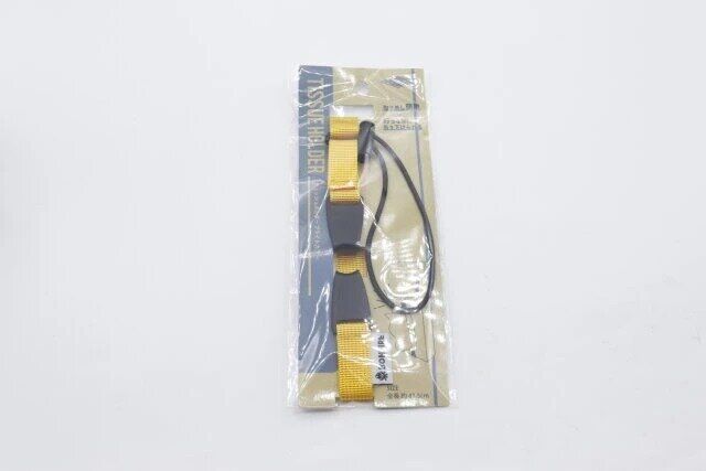 セリアのアウトドア ティッシュホルダー ブライトカラーのパッケージ