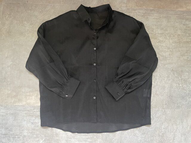 GRL楊柳シフォンシャツ