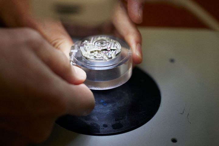 腕時計のムーブメント