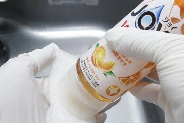 ダイソー ジョイめちゃ楽 逆さボトル 使用方法