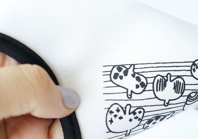 キャンドゥ ハンドル付きボトルカバー500アニマル 素材