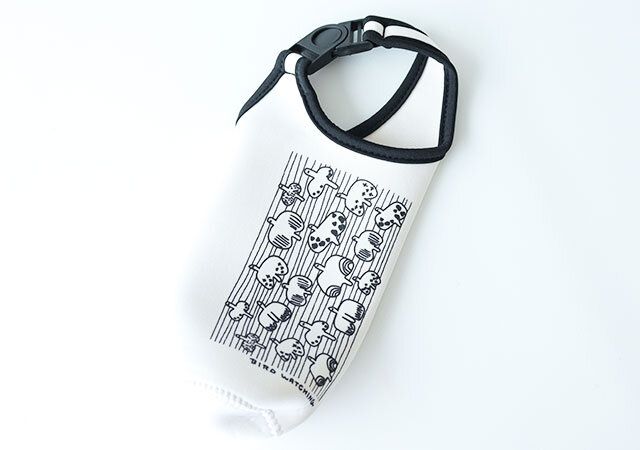 キャンドゥ ハンドル付きボトルカバー500アニマル デザイン