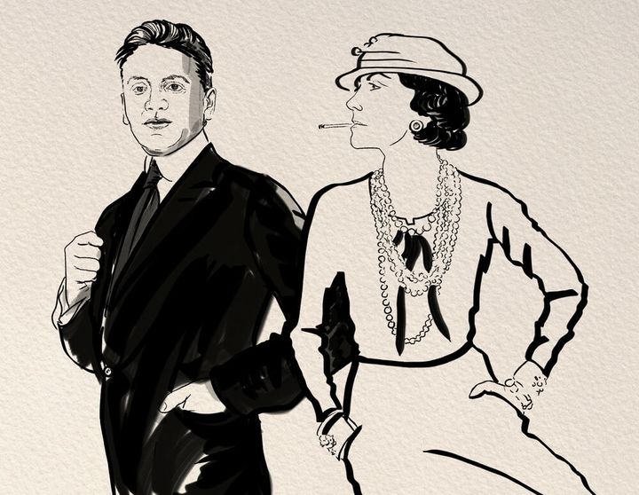 ココ・シャネルのイラスト