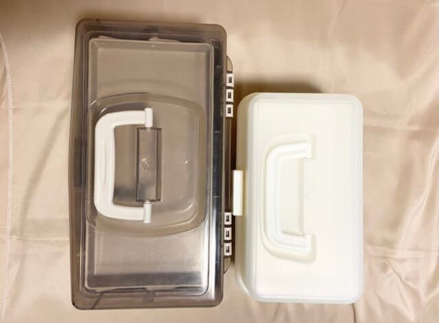 3COINS スリコ ツールボックス ツールボックスミニ サイズ比較