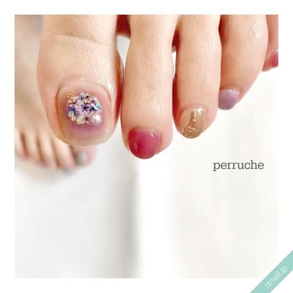 perrucheが投稿したネイルデザイン [photoid:I0114044] via Itnail Design (737840)