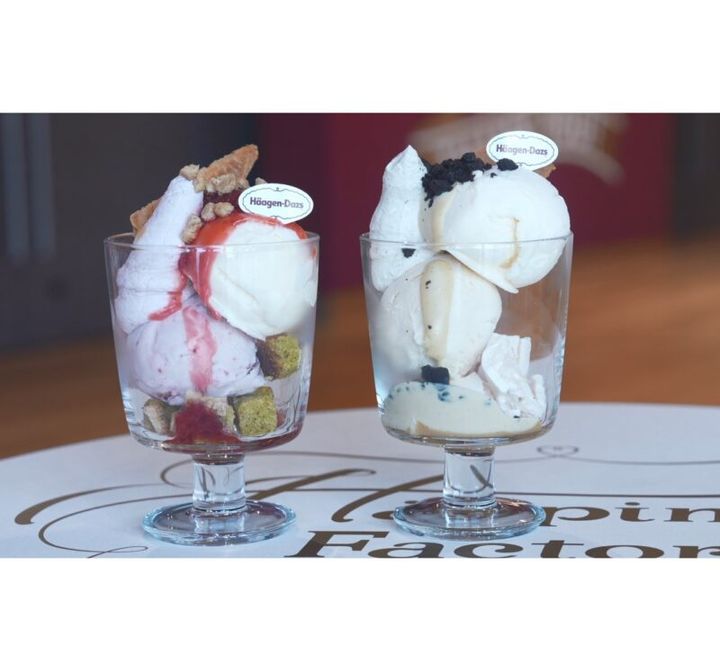 Häppiness Factory限定 オリジナルパフェ