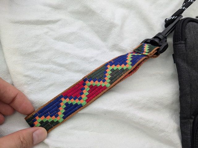  カラフルなストラップ