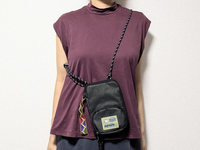 スヌーピーショルダー持ったところ