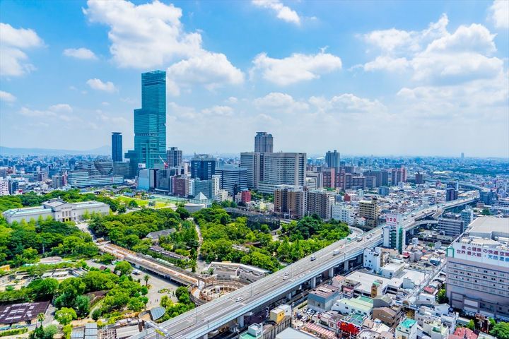 大阪市内のイメージビジュアル