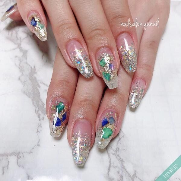 YUNAILが投稿したネイルデザイン [photoid:I0086690] via Itnail Design (737902)