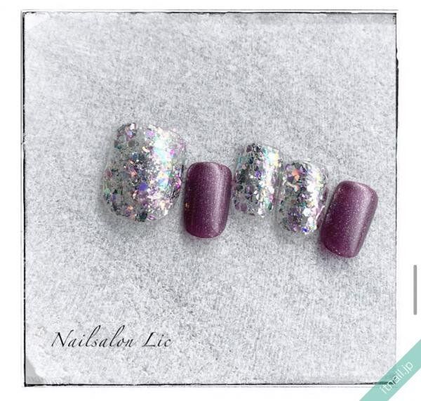 Licが投稿したネイルデザイン [photoid:I0128189] via Itnail Design (737909)