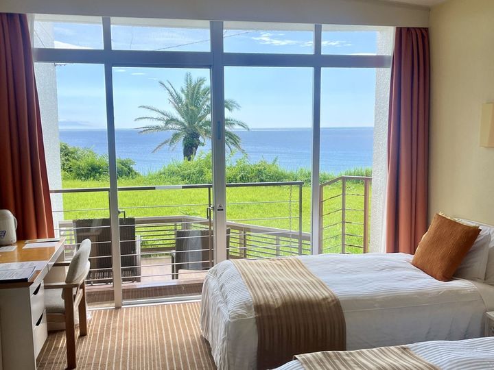 屋外テラス付き和洋室