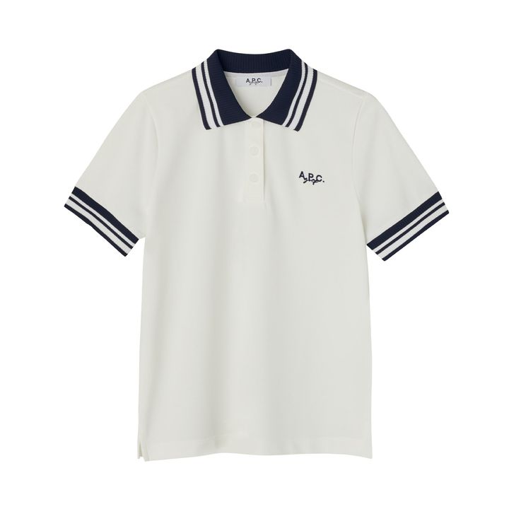 ポロシャツ ￥33,000／A.P.C. GOLF（アー・ペー・セー カスタマーサービス）