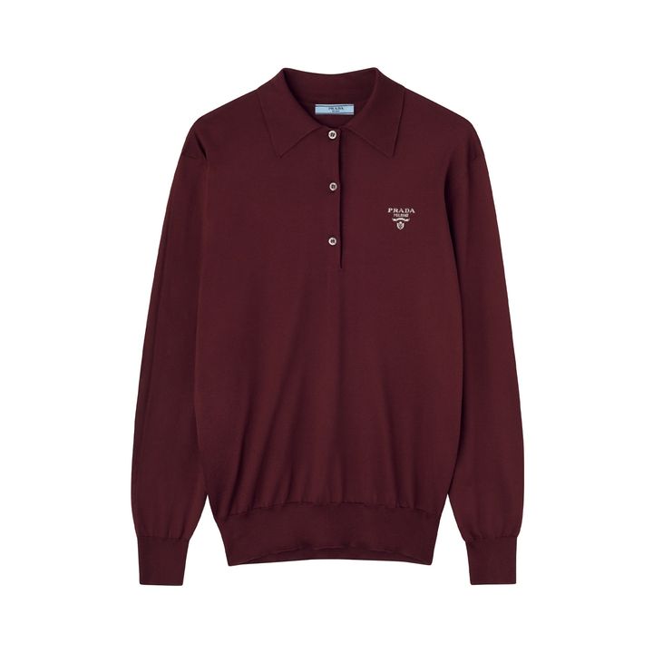 ポロシャツ ￥275,000（予定価格）／PRADA（プラダ クライアントサービス）
