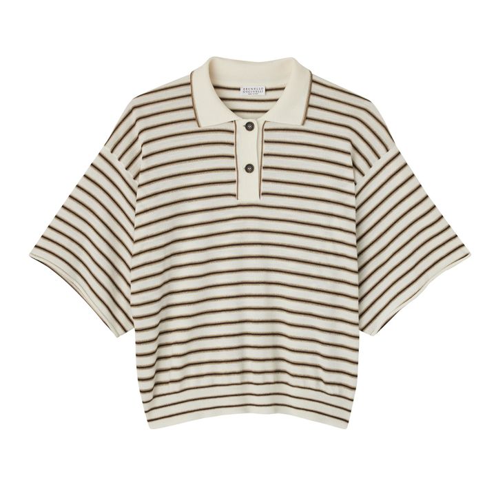 ポロシャツ ￥265,100／BRUNELLO CUCINELLI（ブルネロ クチネリ ジャパン）