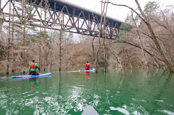 今話題の湖畔のSUPツアーに行ってみたら…そこに現れたのは!?