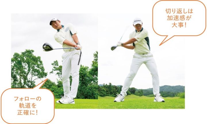 スライスをフェードに、フックをドローに変える素振りとは？目澤コーチが解説