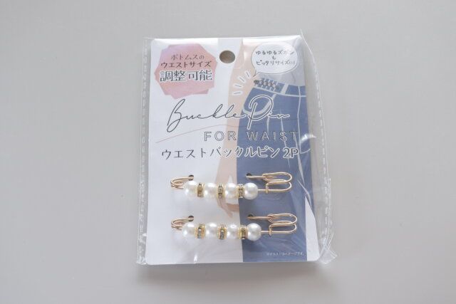 セリア ウエストバックルピン 2P パッケージ