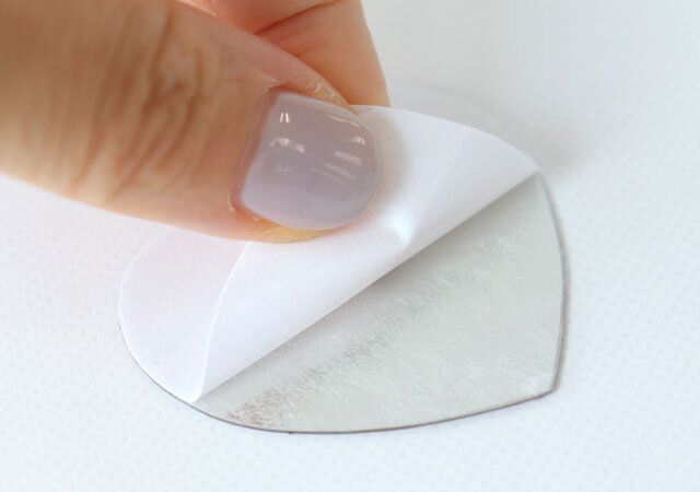 キャンドゥ 割れ難いミラー2枚入 剥離紙