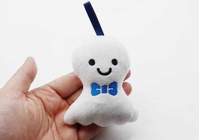 セリア ファブリックオーナメント てるてるぼうず 大