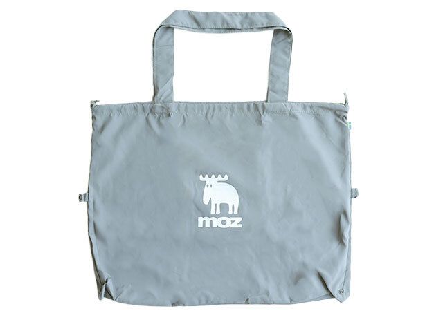 moz エコトートバッグ グレー