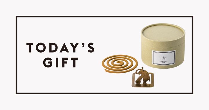 〈TAKIBI BAKERY〉の蚊取り線香と蚊遣器