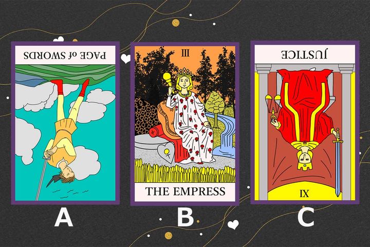 【恋愛運】3枚のタロットカードから1枚選んで