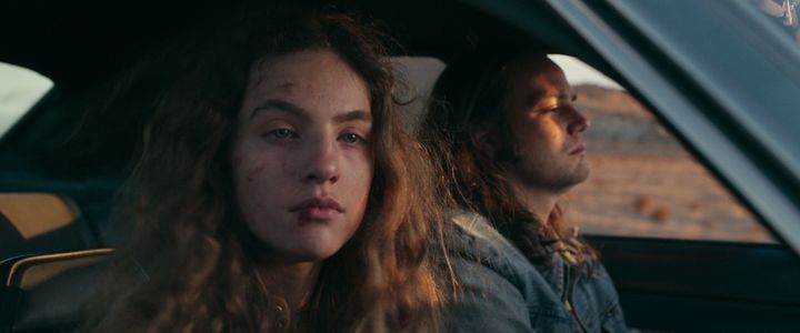 Woman of the Hour. (L-R) Autumn Best as Amy and Daniel Zovatto as Rodney in Woman of the Hour. Cr. Netflix © 2024.