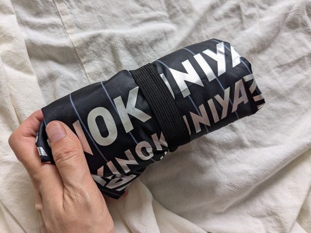 買い物バッグをまとめたところ