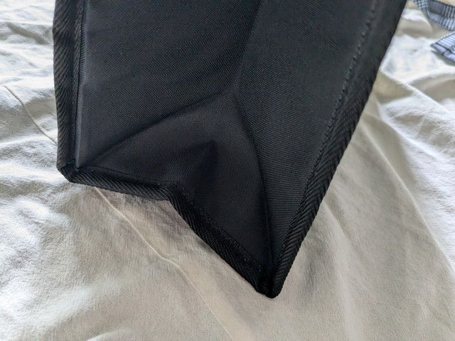 保冷保温機能付きバッグのマチ