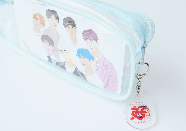 キャンドゥ アクリルキーホルダーフレーズ 使用例2