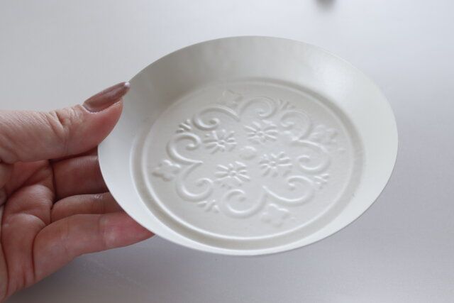 セリア ブリキトレー シャビ― フィール