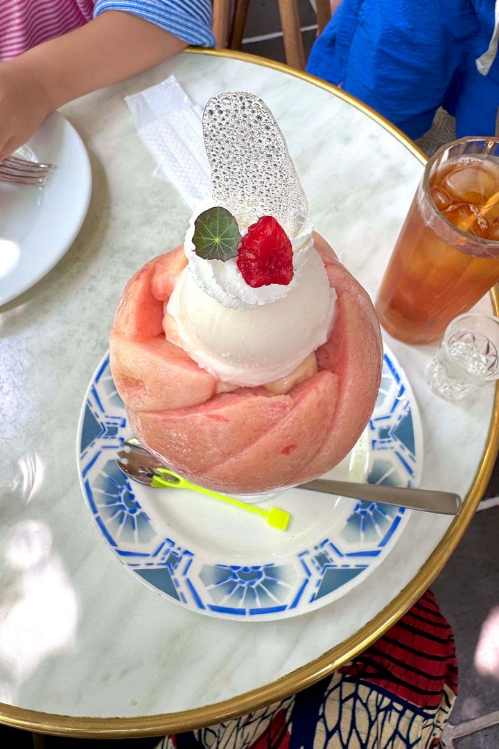 桃パフェ2024◎ 奈良・パティスリー クリアンで見た目にもかわいい贅沢な一杯【ささやかですてきなもの 大谷有紀 vol.202】