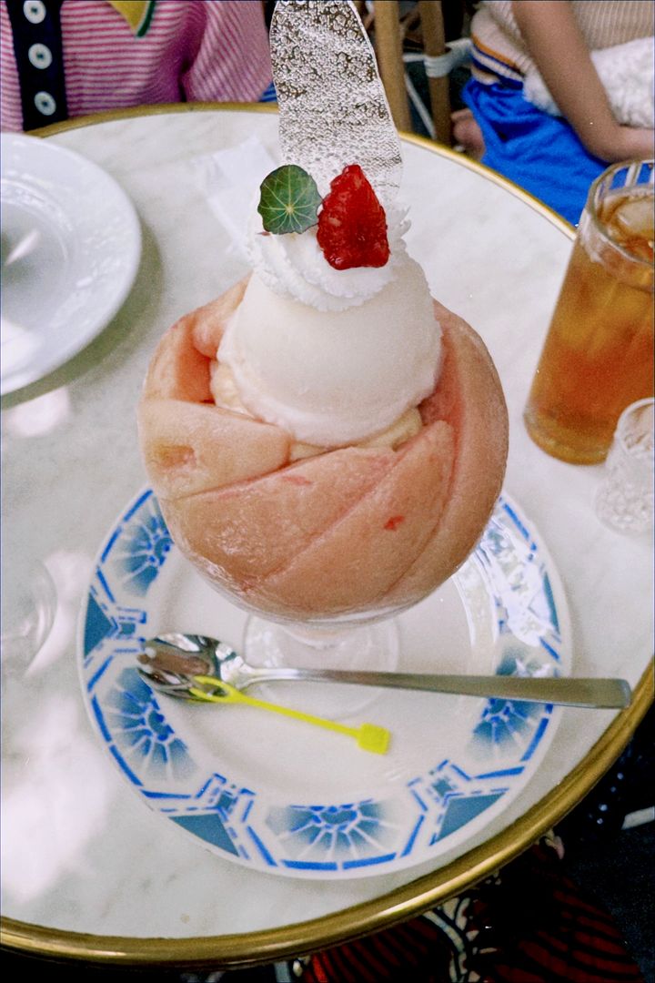 桃パフェ2024◎ 奈良・パティスリー クリアンで見た目にもかわいい贅沢な一杯【ささやかですてきなもの 大谷有紀 vol.202】