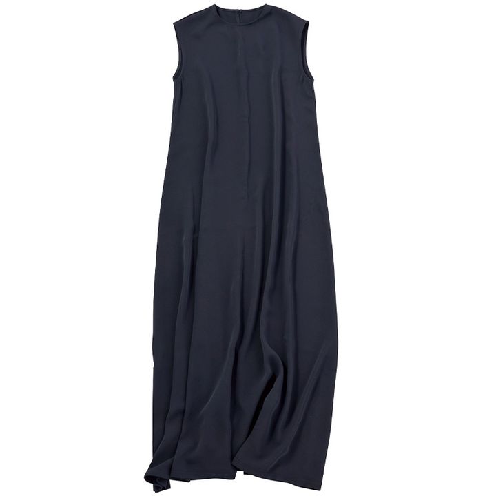 WRAYのダブルクロスサテン素材のワンピース