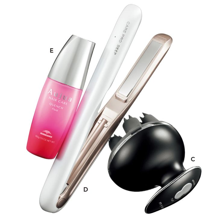 【大島優子さんの最新美容】ヘアケア 高機能アイテムを駆使して、ケア時間を短縮