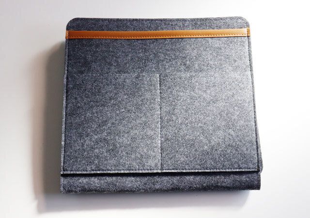 ダイソー フェルト収納 グレー