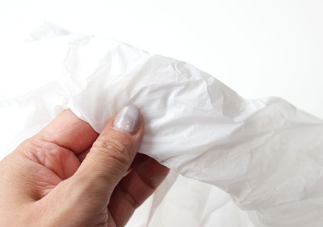 キャンドゥ はみ出るゴミ袋を見えないようにするバンド 使用例