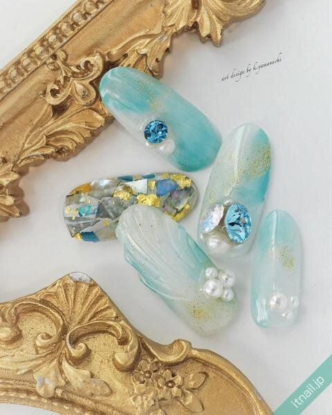 LeeBが投稿したネイルデザイン [photoid:I0115819] via Itnail Design (737526)