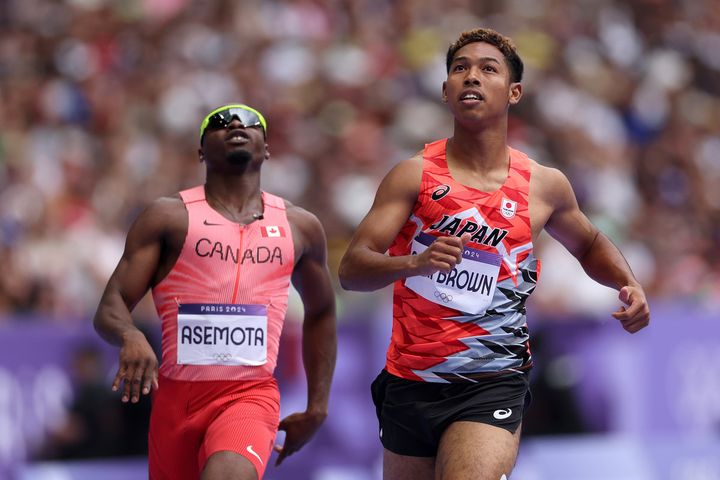 サニブラウン アブデル・ハキーム（C）Getty Images