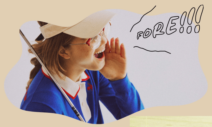 エスプリを効かせた、パリジェンヌ流ゴルフスタイル【オリンピアンを夢見て。】