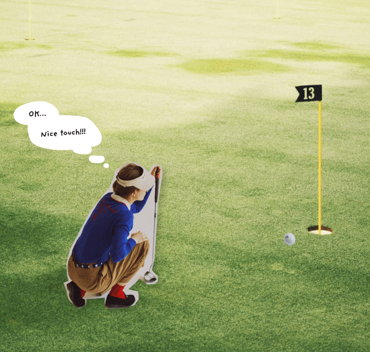 エスプリを効かせた、パリジェンヌ流ゴルフスタイル【オリンピアンを夢見て。】